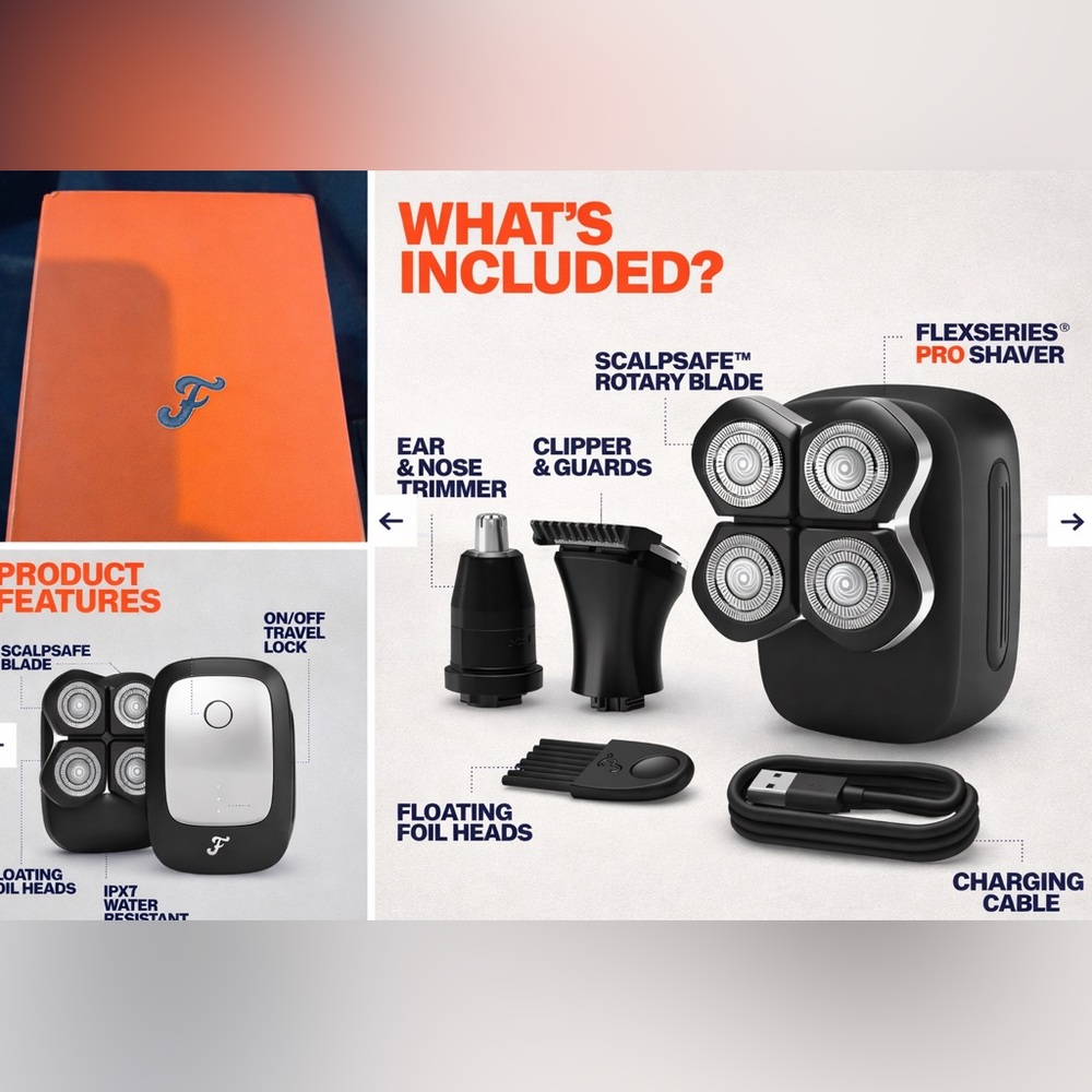 Freebird Pro Shaving Kit H130